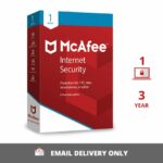 McAfee AntiVirus PC 1 Device 3 Years McAfee Key GLOBAL